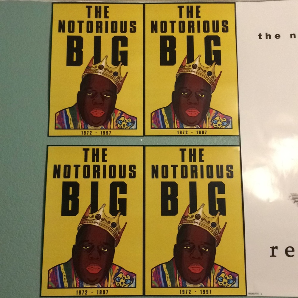 THE NOTORIOUS BIG (BIGGIE SMALLS) POSTER